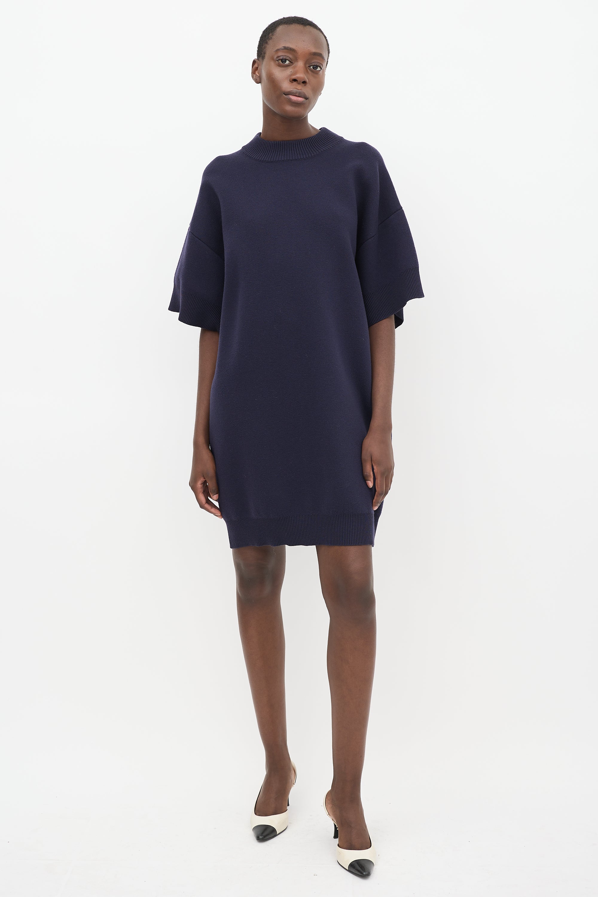 balenciaga oversized sweater dress Balenciaga Grey Wool & Cashmere Oversized Sweater Dress M Balenciaga