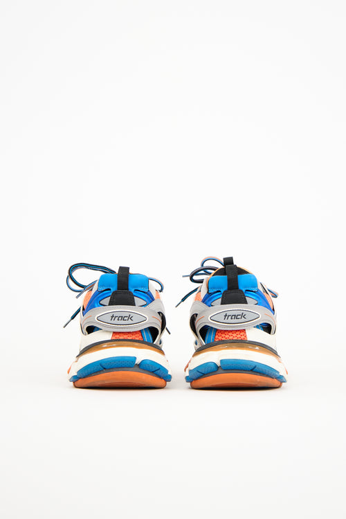 Balenciaga Orange & Multi Track Sneaker