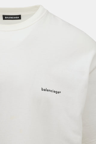 Balenciaga Oversized Logo T-Shirt