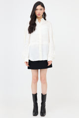 Balenciaga Oversized Twisted BB Shirt