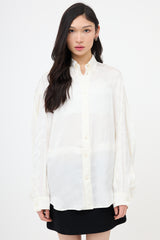 Balenciaga Oversized Twisted BB Shirt