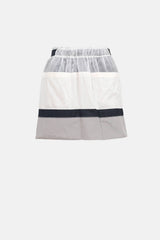 Balenciaga 2017 Paneled Mini Skirt