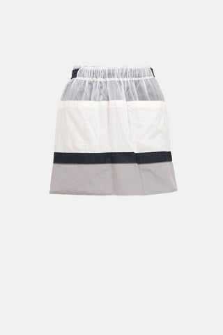 Balenciaga 2017 Paneled Mini Skirt