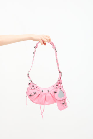 Balenciaga Patent Leather Le Cagole XS Bag