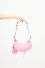 Balenciaga Patent Leather Le Cagole XS Bag