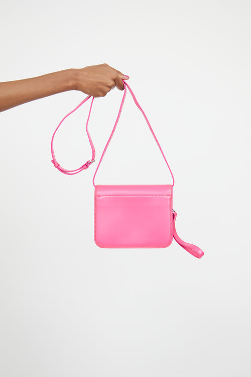 Balenciaga Pink Leather B. Medium Bag