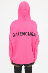 Balmain Cotton Logo Hoodie