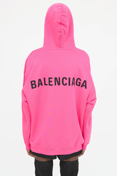 Balmain Cotton Logo Hoodie