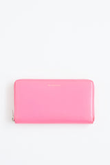Balenciaga Leather Zip Around Wallet