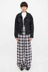 Balenciaga Plaid Flannel Lounge Pant