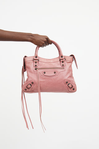 Balenciaga Pink Classic City Bag