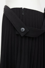 Balenciaga Pre-Fall 2017 Pleated Low Waist Skirt