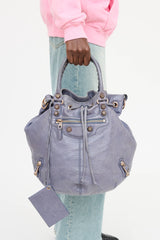 Balenciaga Giant 21 Pompon Bucket Bag
