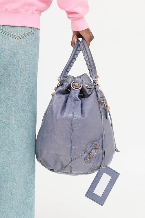 Balenciaga Giant 21 Pompon Bucket Bag