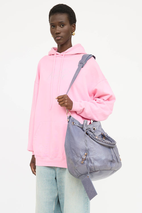 Balenciaga Giant 21 Pompon Bucket Bag