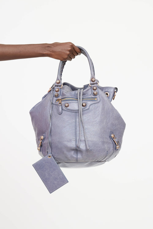 Balenciaga Giant 21 Pompon Bucket Bag