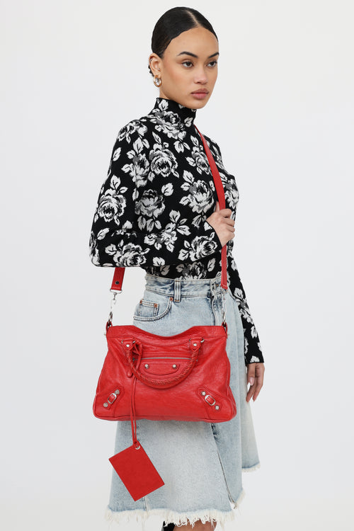 Balenciaga 2008 Town Motorcross Bag