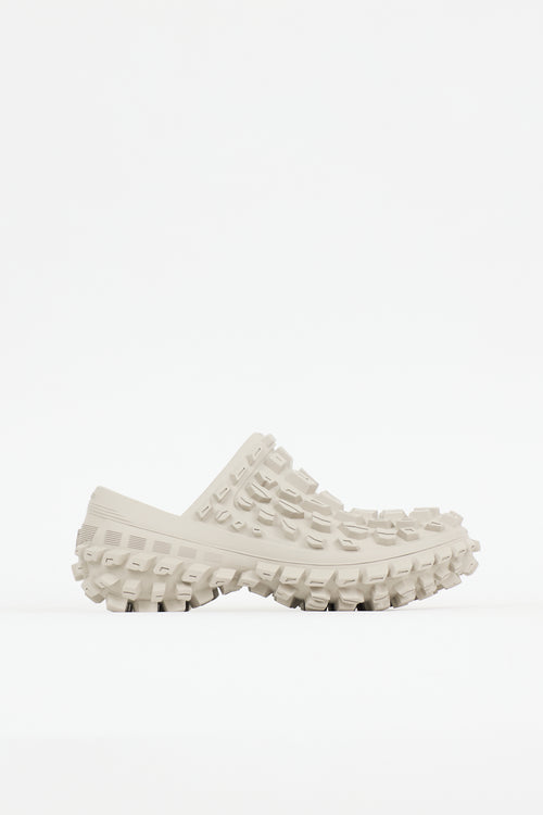 Balenciaga Rubber Bouncer Clog Sneaker