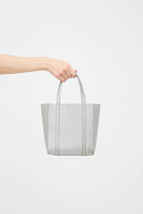 Balenciaga Every Glitter Logo Tote