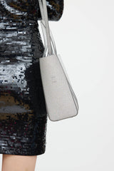 Balenciaga Every Glitter Logo Tote