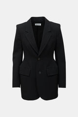 Balenciaga SS 2020 Wool Gabardine Blazer