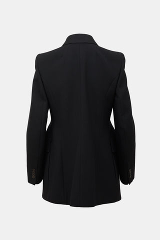 Balenciaga SS 2020 Wool Gabardine Blazer