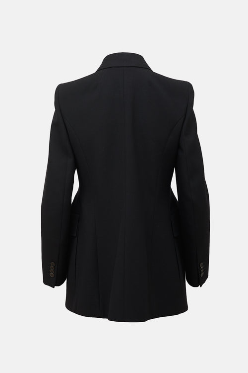 Balenciaga SS 2020 Wool Gabardine Blazer