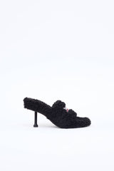 Balenciaga Furry Logo Sandal