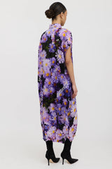 Balenciaga Silk Shutterstock Floral Dress
