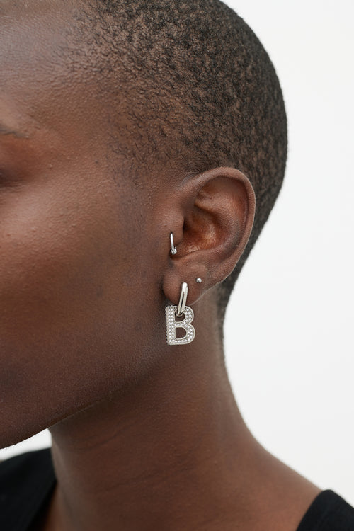 Balenciaga B Chain XS Earrings