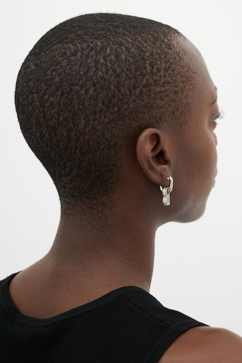 Balenciaga B Chain XS Earrings