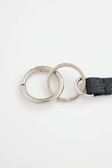 Balenciaga Glitter Logo Keychain