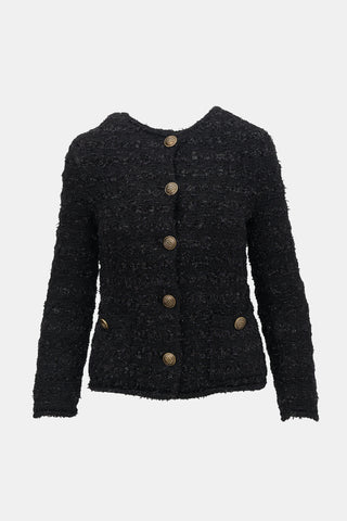 Balenciaga Sparkly Tweed Jacket