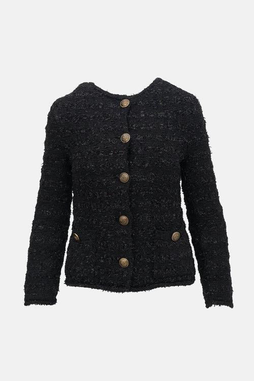 Balenciaga Sparkly Tweed Jacket