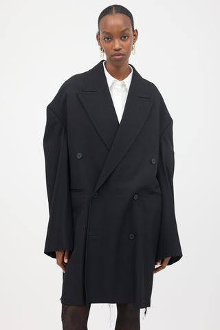 Balenciaga Summer 2022 Wool Blazer