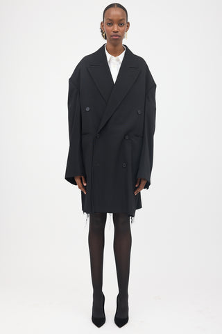 Balenciaga Summer 2022 Wool Blazer