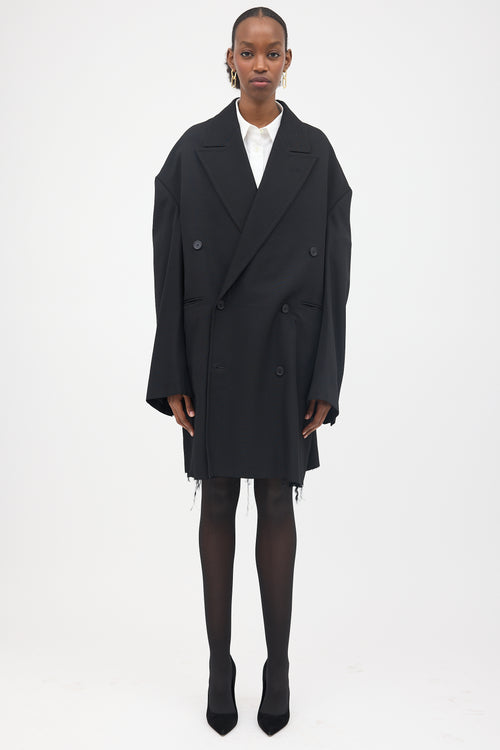 Balenciaga Summer 2022 Wool Blazer