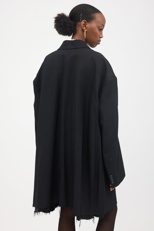 Balenciaga Summer 2022 Wool Blazer