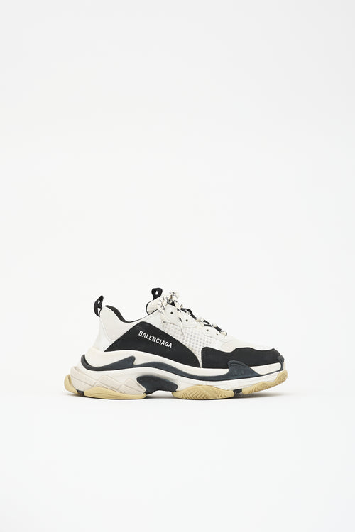 Balenciaga Mesh Triple S Sneaker