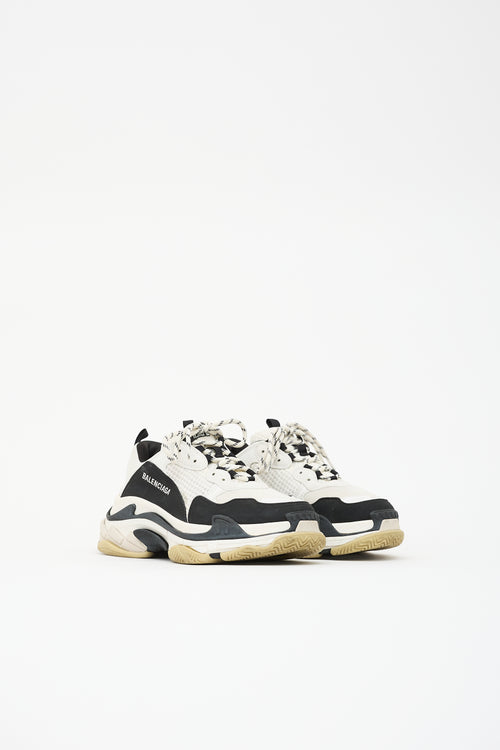 Balenciaga Mesh Triple S Sneaker
