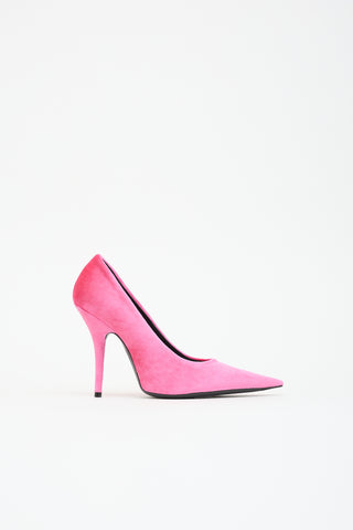 Balenciaga Velvet Knife Pump