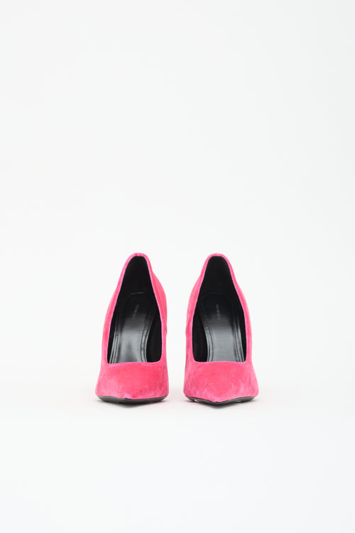 Balenciaga Velvet Knife Pump