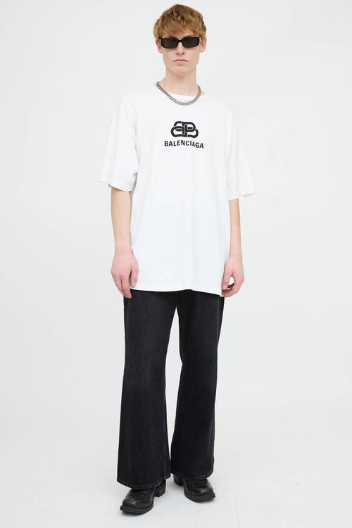 Balenciaga Cotton Logo T-Shirt