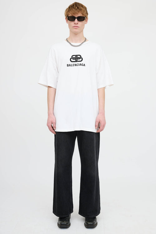 Balenciaga Cotton Logo T-Shirt