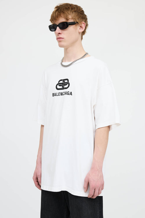 Balenciaga Cotton Logo T-Shirt