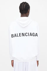 Balenciaga Logo Hoodie