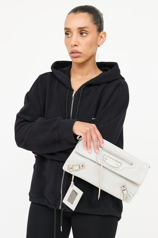 Balenciaga Motorcycle Envelope Clutch Bag