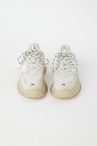 Balenciaga White Triple S Sneaker