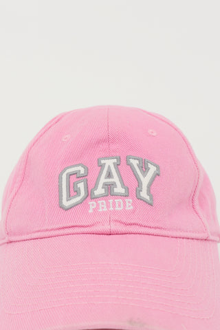 Balenciaga Winter 2021 Pride Baseball Cap