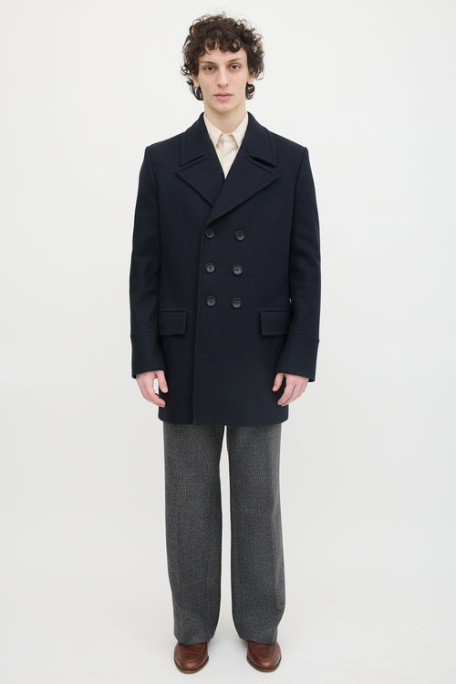 Balenciaga Wool Pea Coat